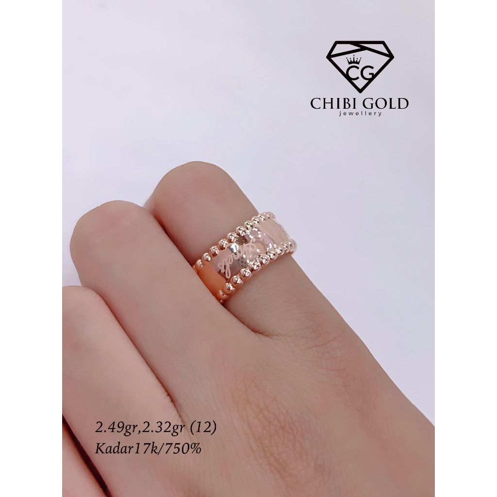 Cincin emas C178713 #chibi