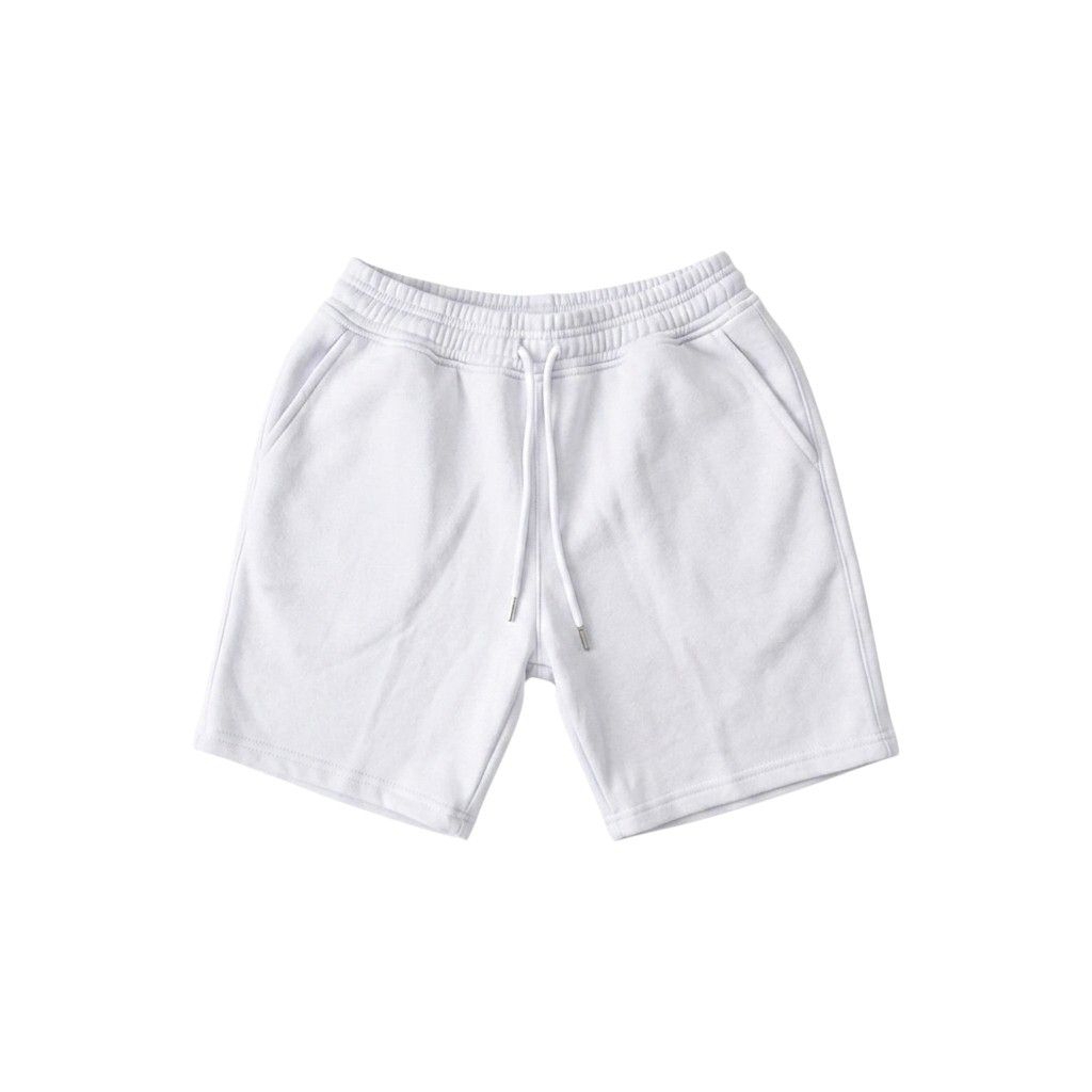 Zlogo - Celana Pendek Sweatpants Putih