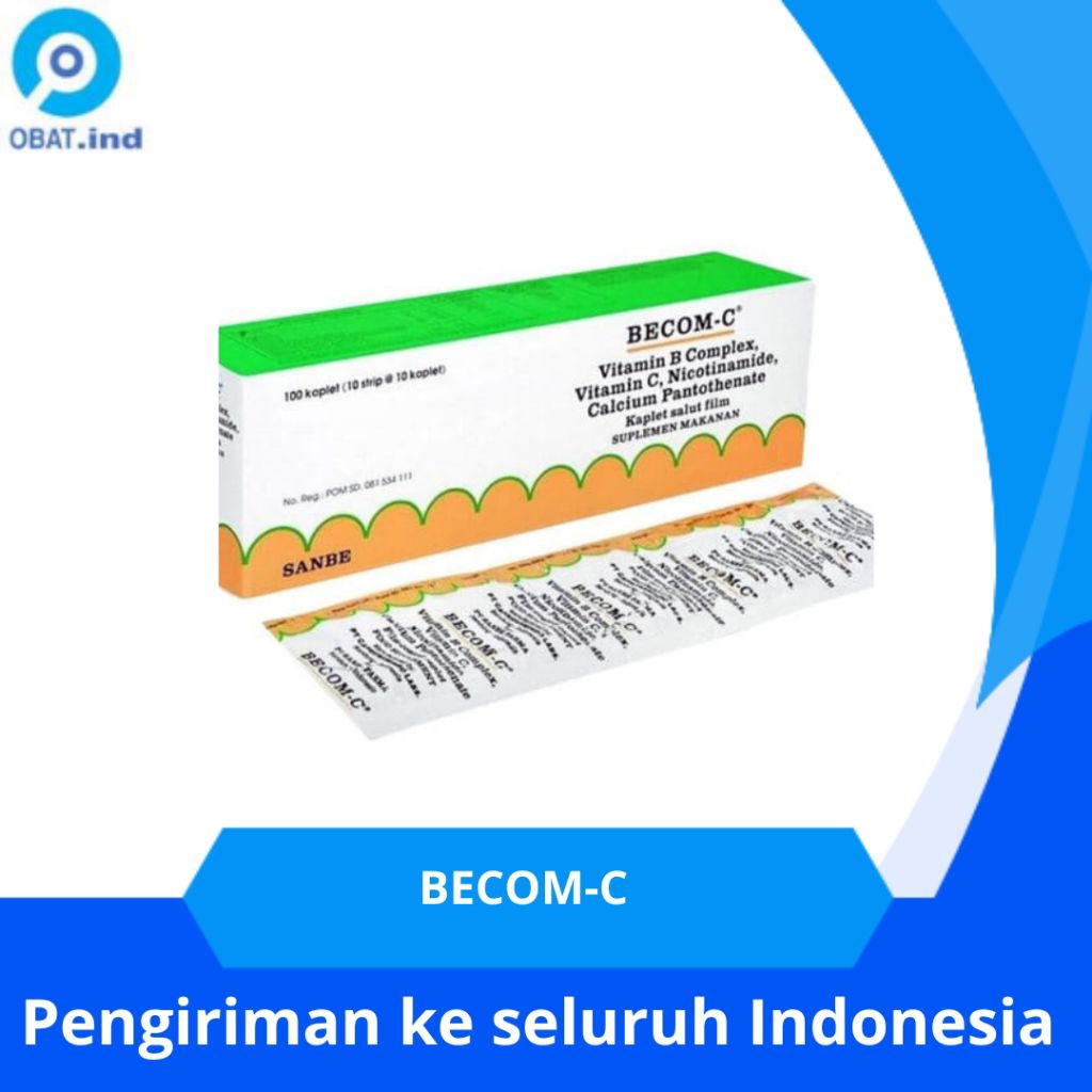 BECOM C MULTIVITAMIN (per strip)