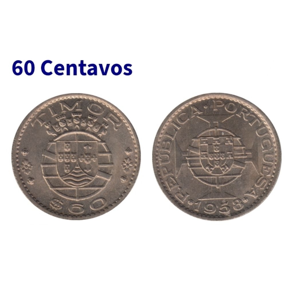 koin Timor Leste 60 centavos