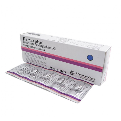 Demacolin Tablet 1 strip isi 10 Tablet