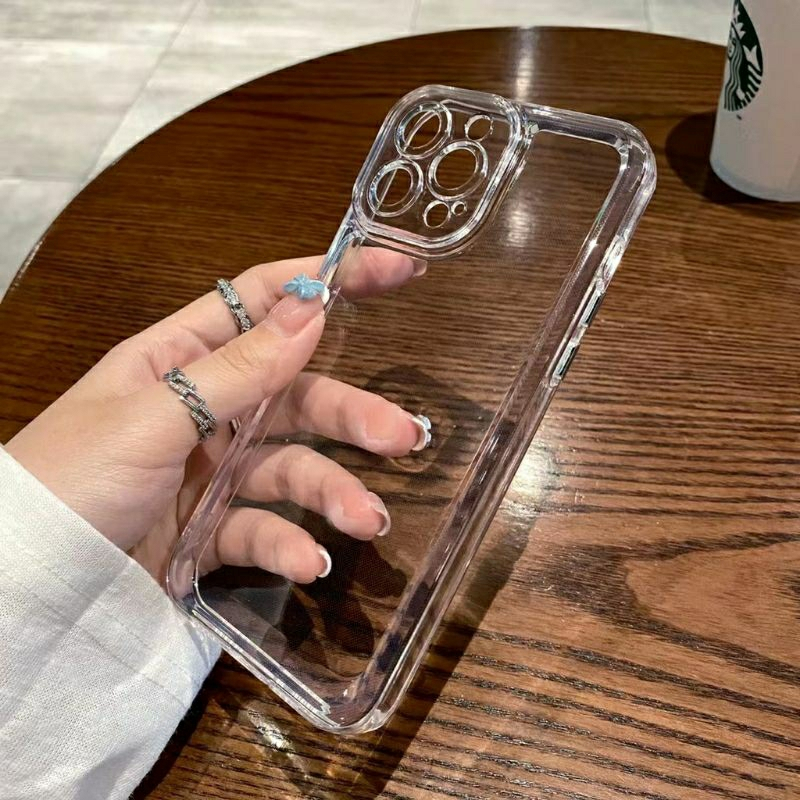 Softcase Clear case Black CASE OPPO A57