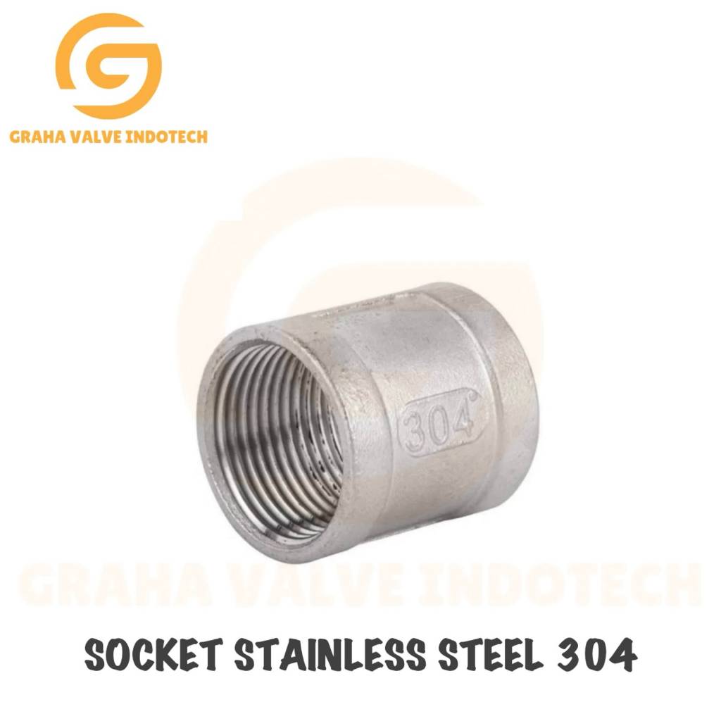 Socket Drat Dalam Stainless SS304 2"inch