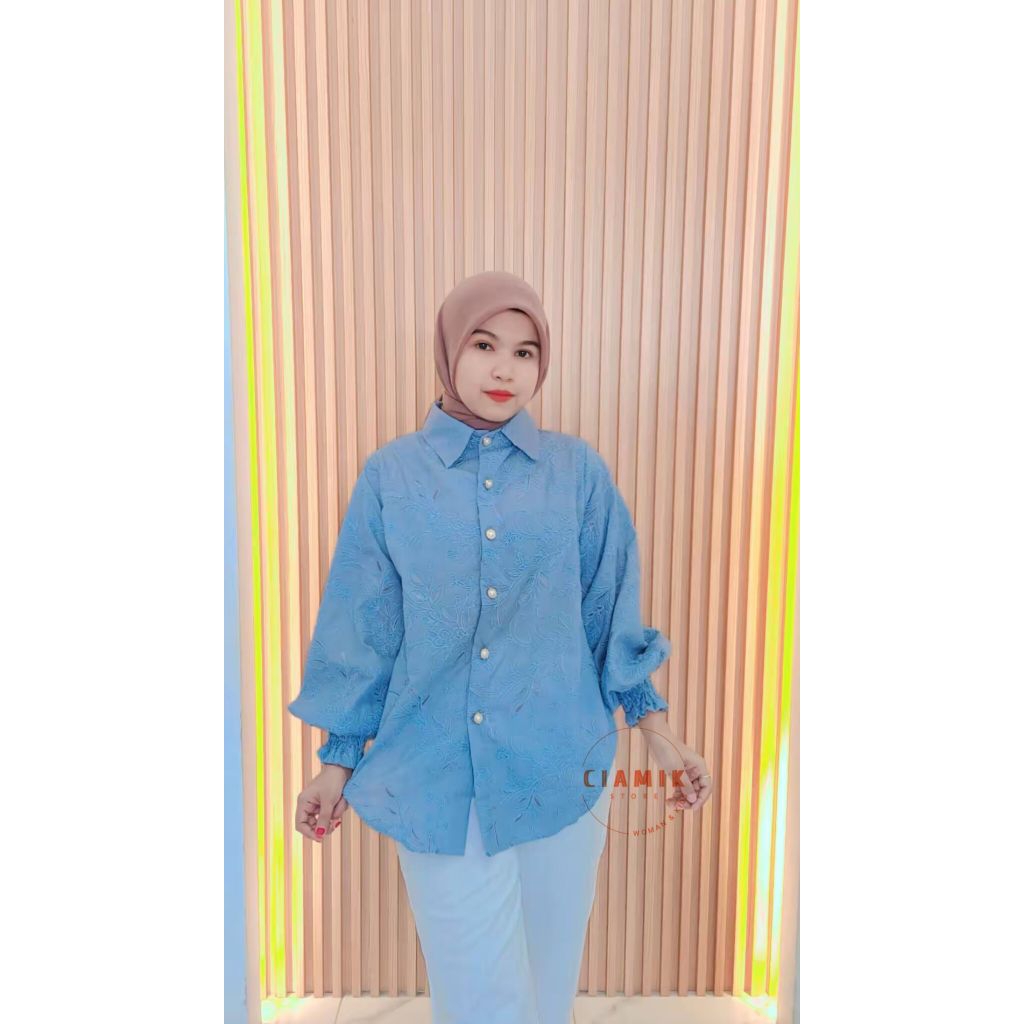Atasan Katbol Bordir Import