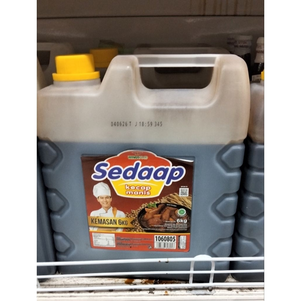 kecap manis sedap 6kg