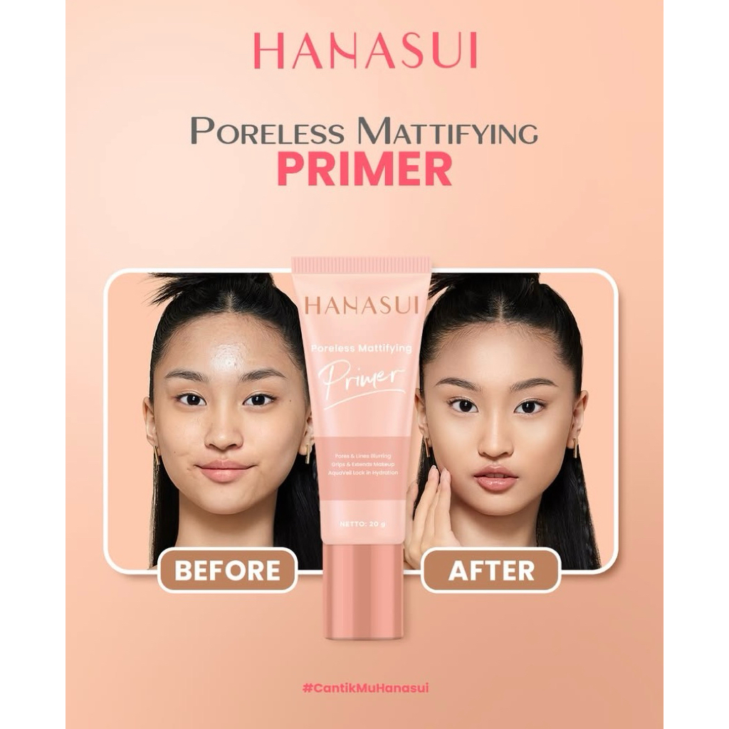 Hanasui Poreless mattifying primer