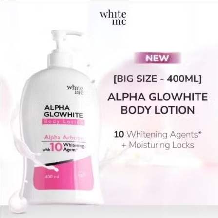 ALPHAGLOWHITEBODY LOTION 400ml