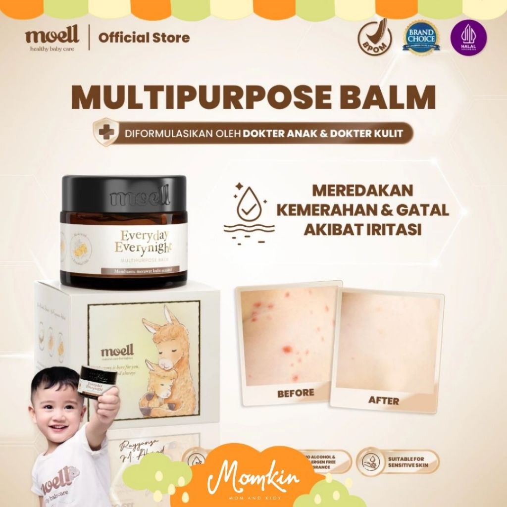MOMKIN - MOELL - MULTIPURPOSE BALM