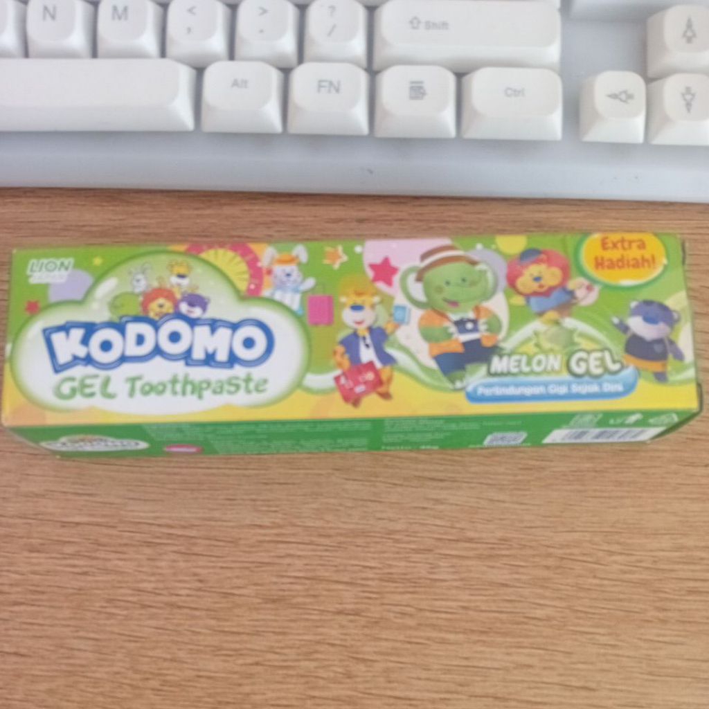 kodomo gel toothpaste melon gel 45g