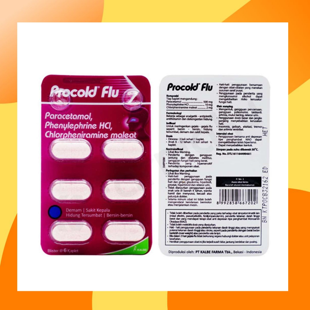 Procold Flu - strip