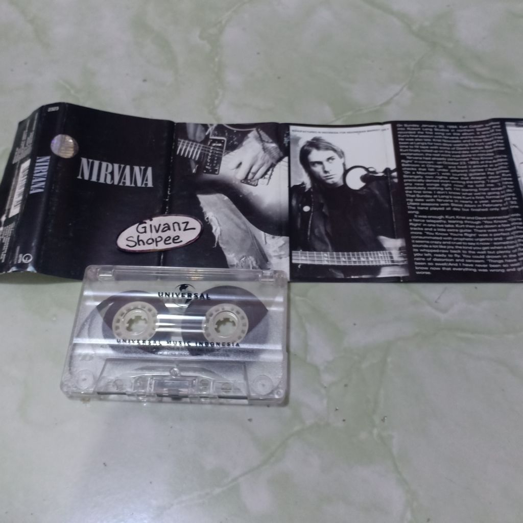 kaset pita NIRVANA - S/T
