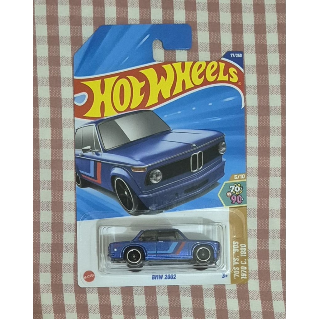 Hotwheels BMW 2002 Dark Blue