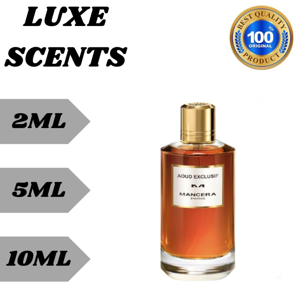 Decant Manc Aoud Exclusif 2ML 5ML 10ML