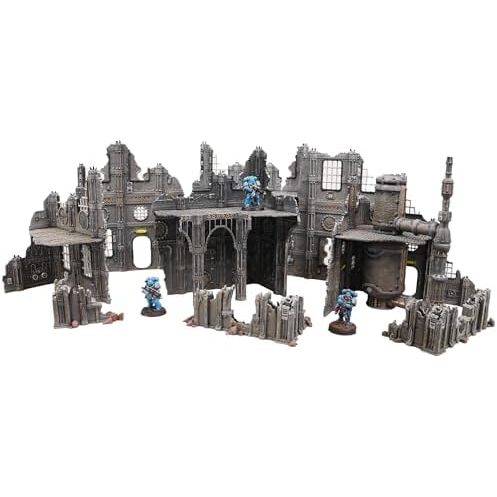Tabletop Terrain Fabricator's Foundry - Grimdark Sci-Fi Ruins - Modular Sci-Fi Tournament