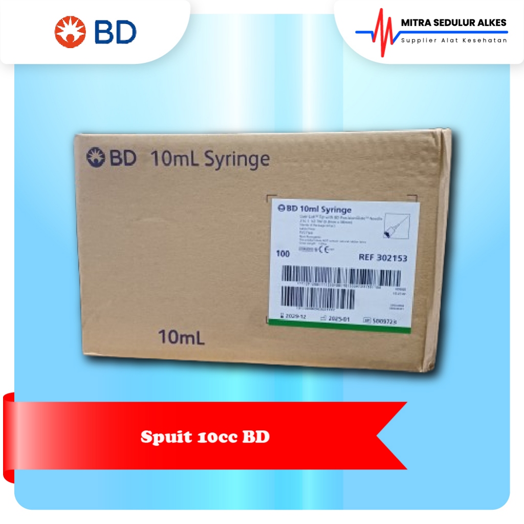 Spuit 10 cc 10cc Syringe BD