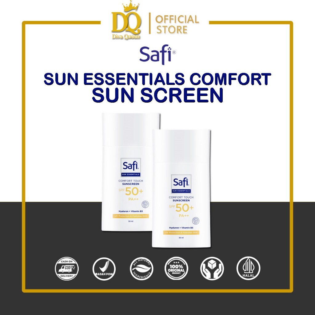 SAFI SUN ESSENTIALS COMFORT SUNSCREEN SPF 50 30ML