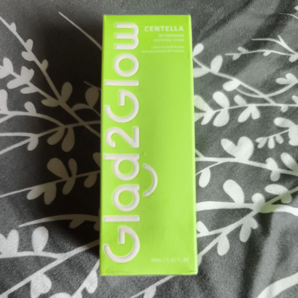 (NEW) Toner glad2glow centella 40ml