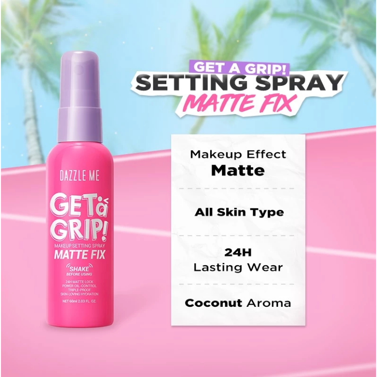DAZZLE ME Makeup Setting Spray Matte Fix