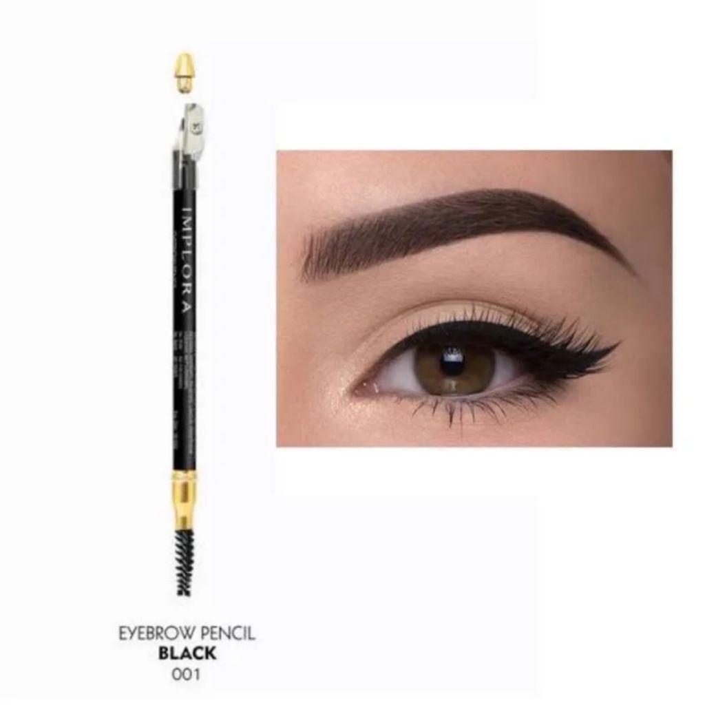 Pensil Alis Implora Black
