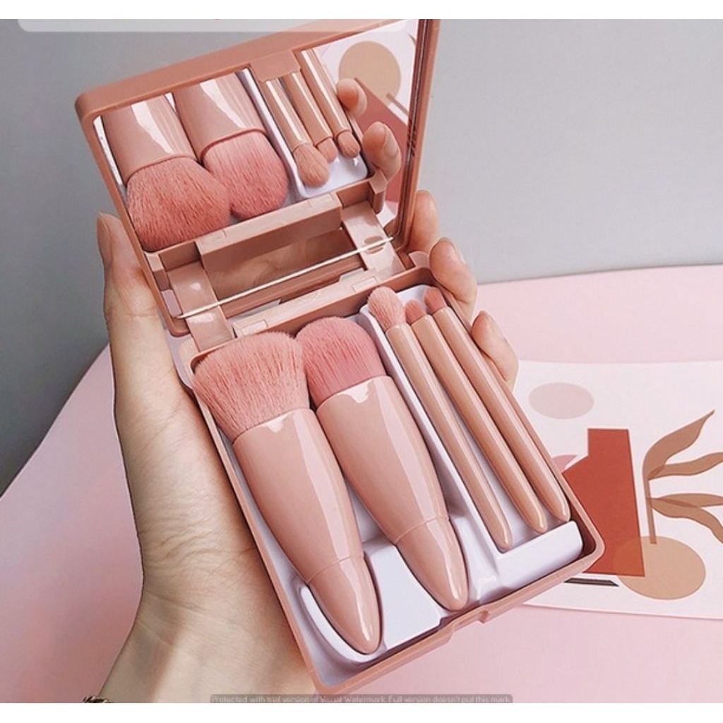Kuas MakeUp + Kotak