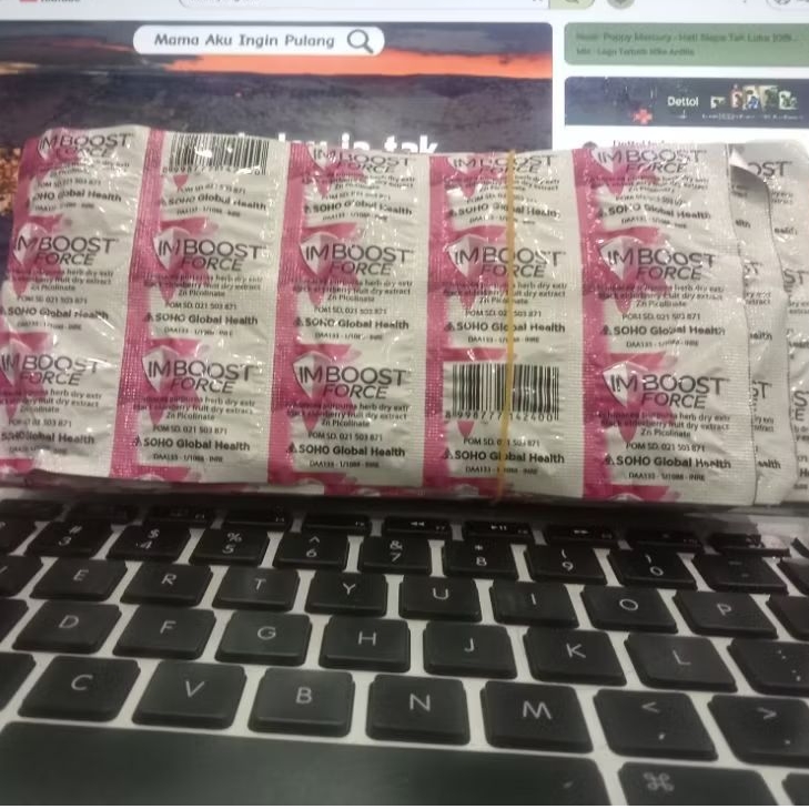 Imboost Force //perstripp original isi 10 tablet