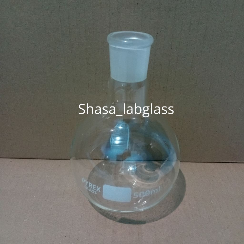 Boilling Flask-Labu Didih 500ml Pyrex