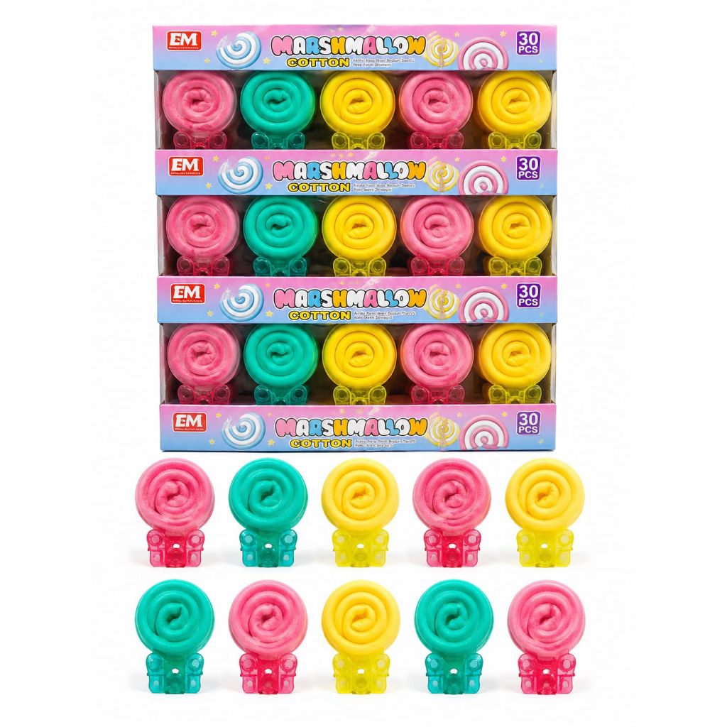PERMEN MARSHMELLOW CATTON CANDY ISI 30 PCs