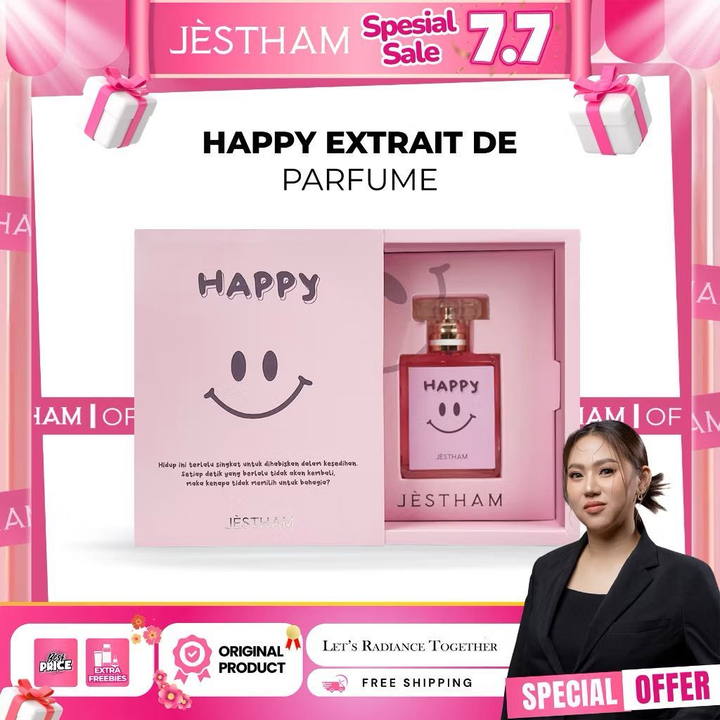OWNER JESTHAM - HAPPY EXTRAIT EAU DE PARFUME 60ML