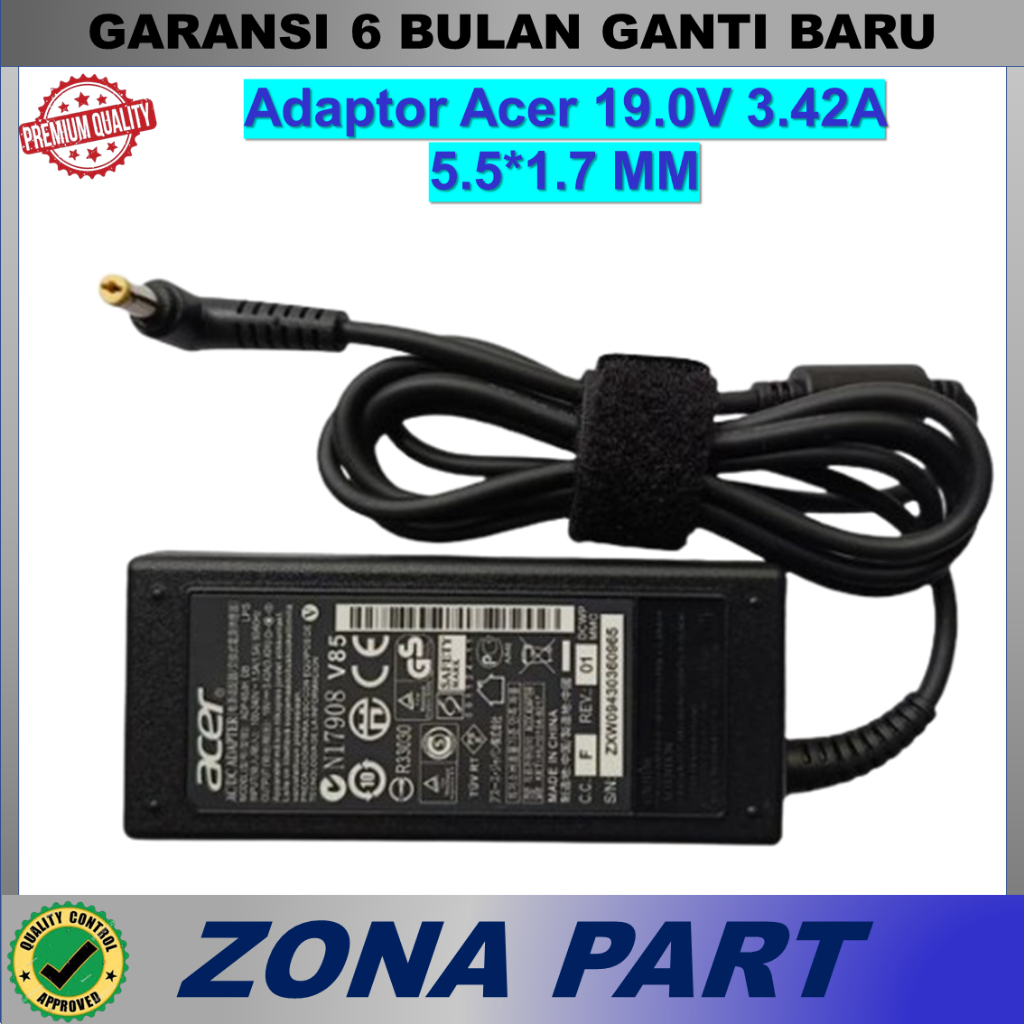 Adaptor Charger Acer E1-421 E1-431 E1-451 E1-470 E1-471 E1-531 ORI