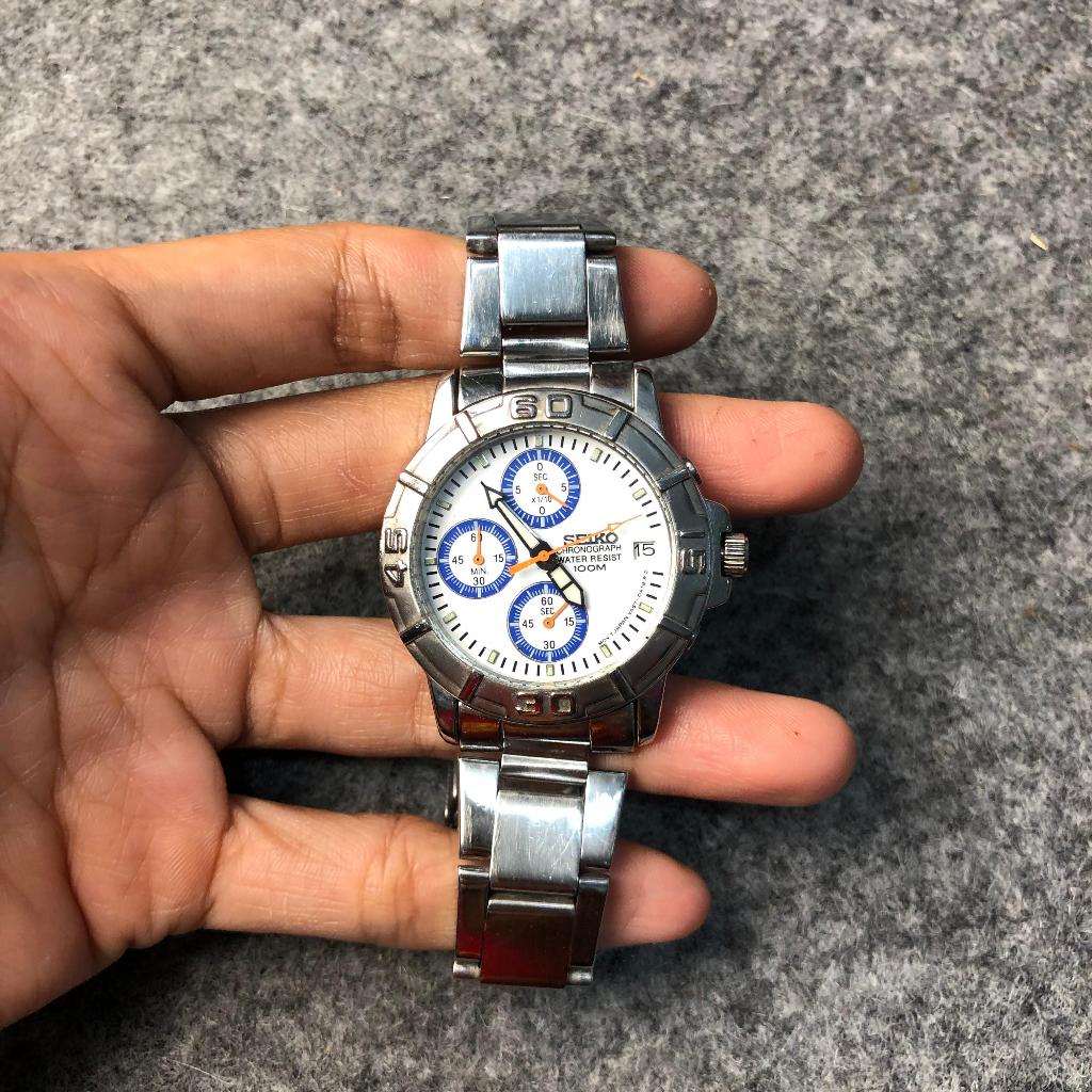 Jual jam seiko 5 quartz second original