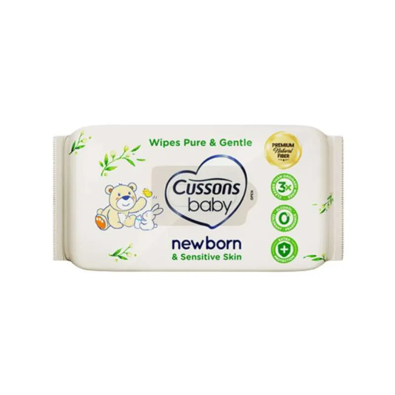 Cussons Tisu Basah Newborn 45's