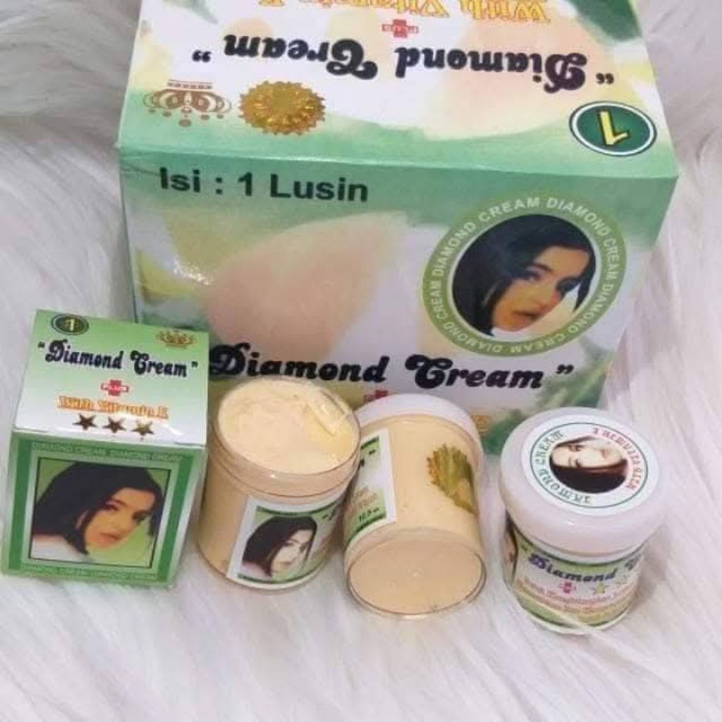 cream diamond putih bintang 3