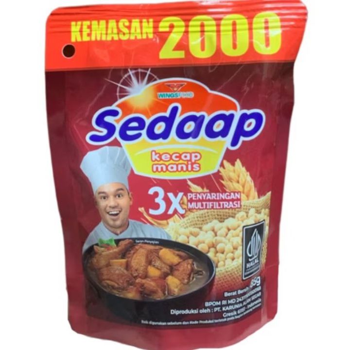 Kecap Manis Refill Sedaap 77 Gram