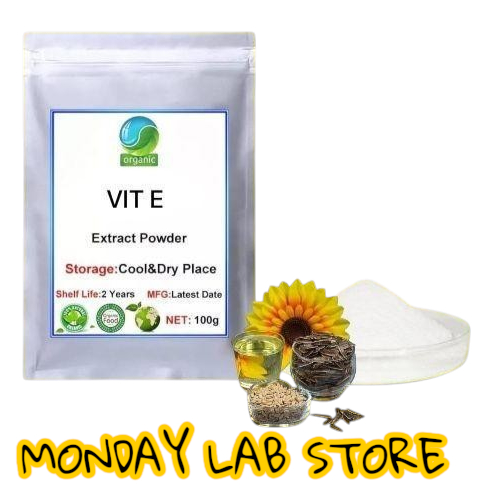 Bubuk Powder Vit E 90 Gram / Alpha Tocopheryl  90 Gram