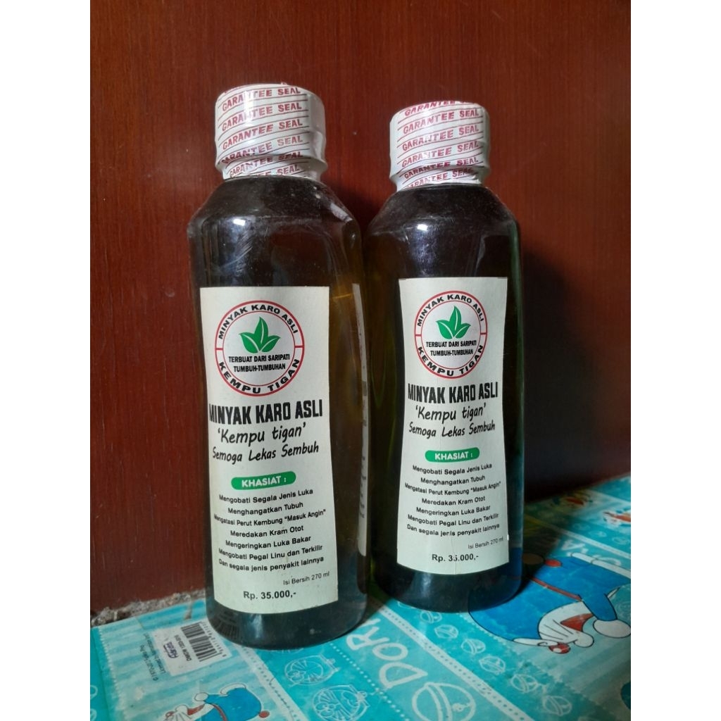 minyak karo asli