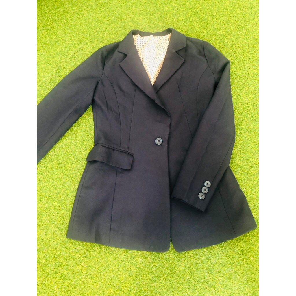 blazer warna navy