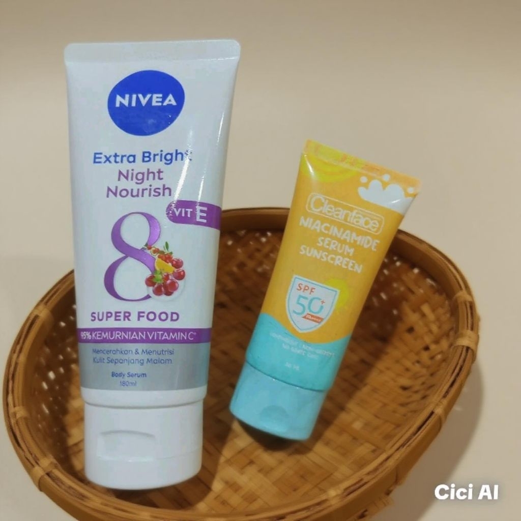 Paket Hemat Sunscreen + Bodylotion