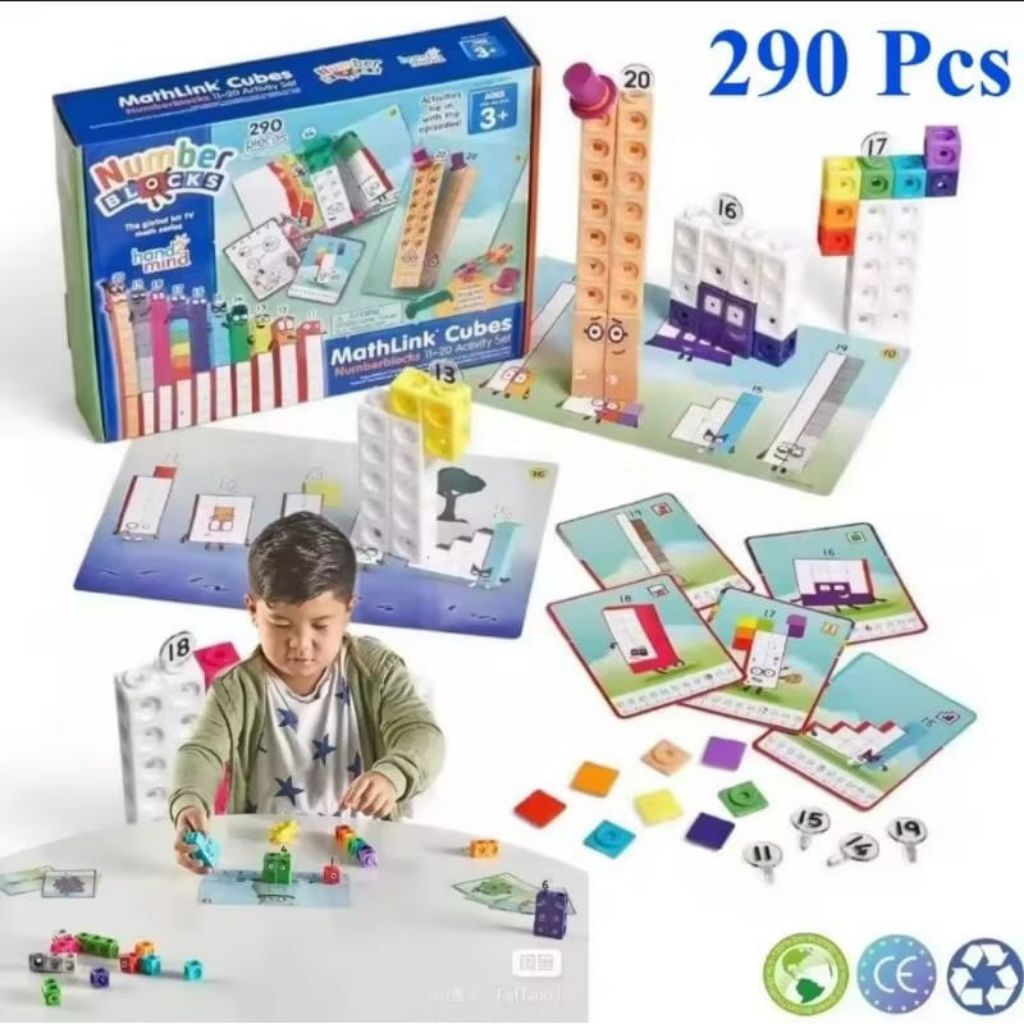 hand2mind NumberBlock cube original math link numberblocks number