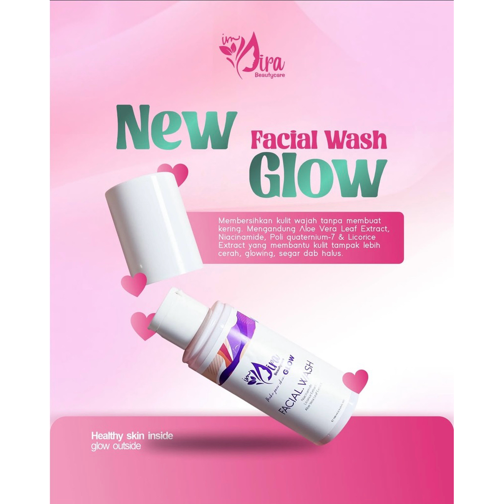 facial wash glow