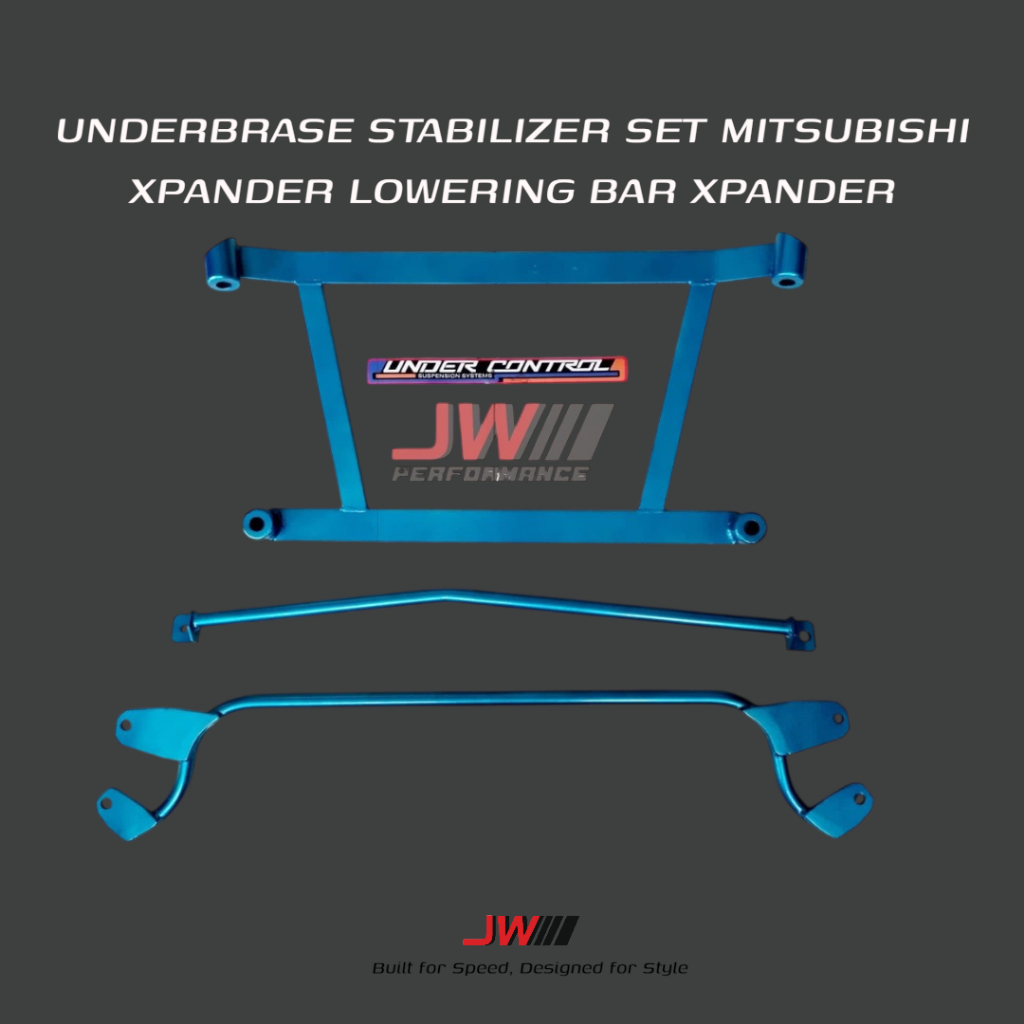 UNDERBRASE STABILIZER SET MITSUBISHI XPANDER LOWERING BAR XPANDER