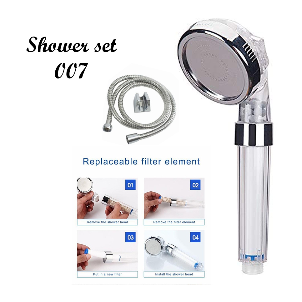 Hand Shower set dengan filter saringan