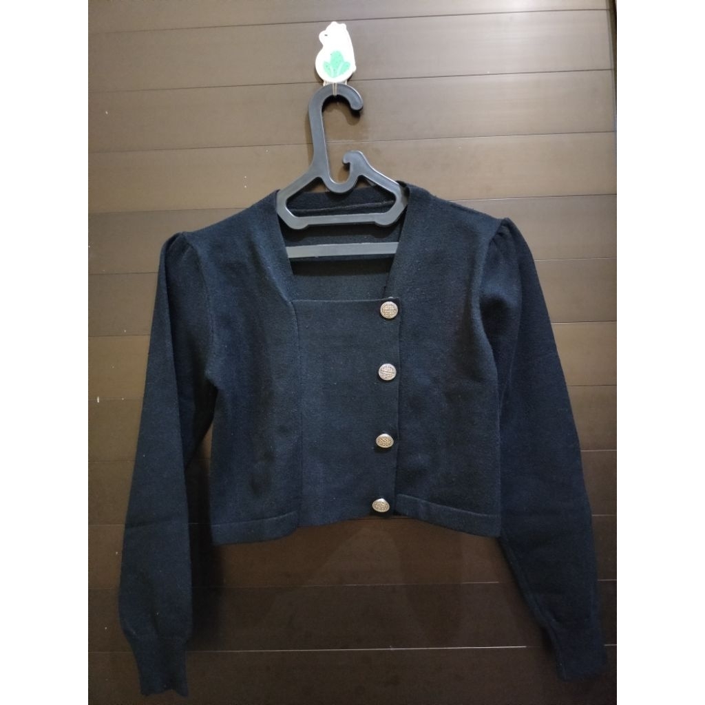 Cardigan crop model kutu baru