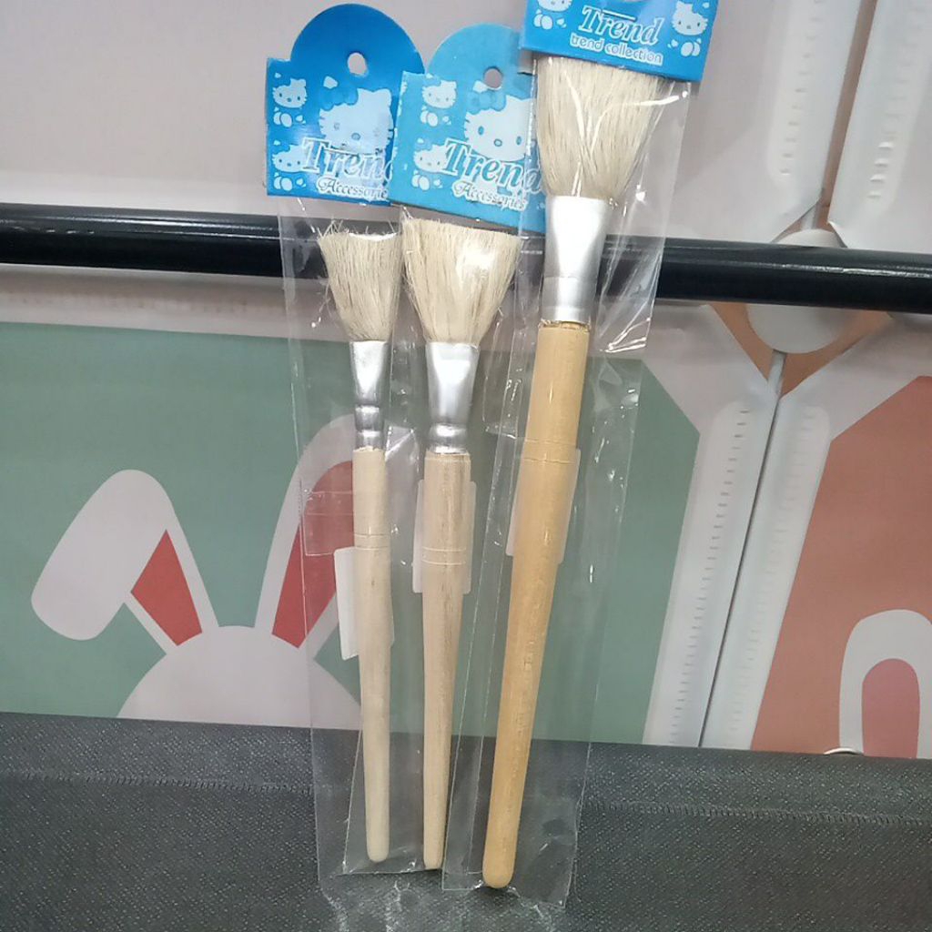 kuas kue kayu