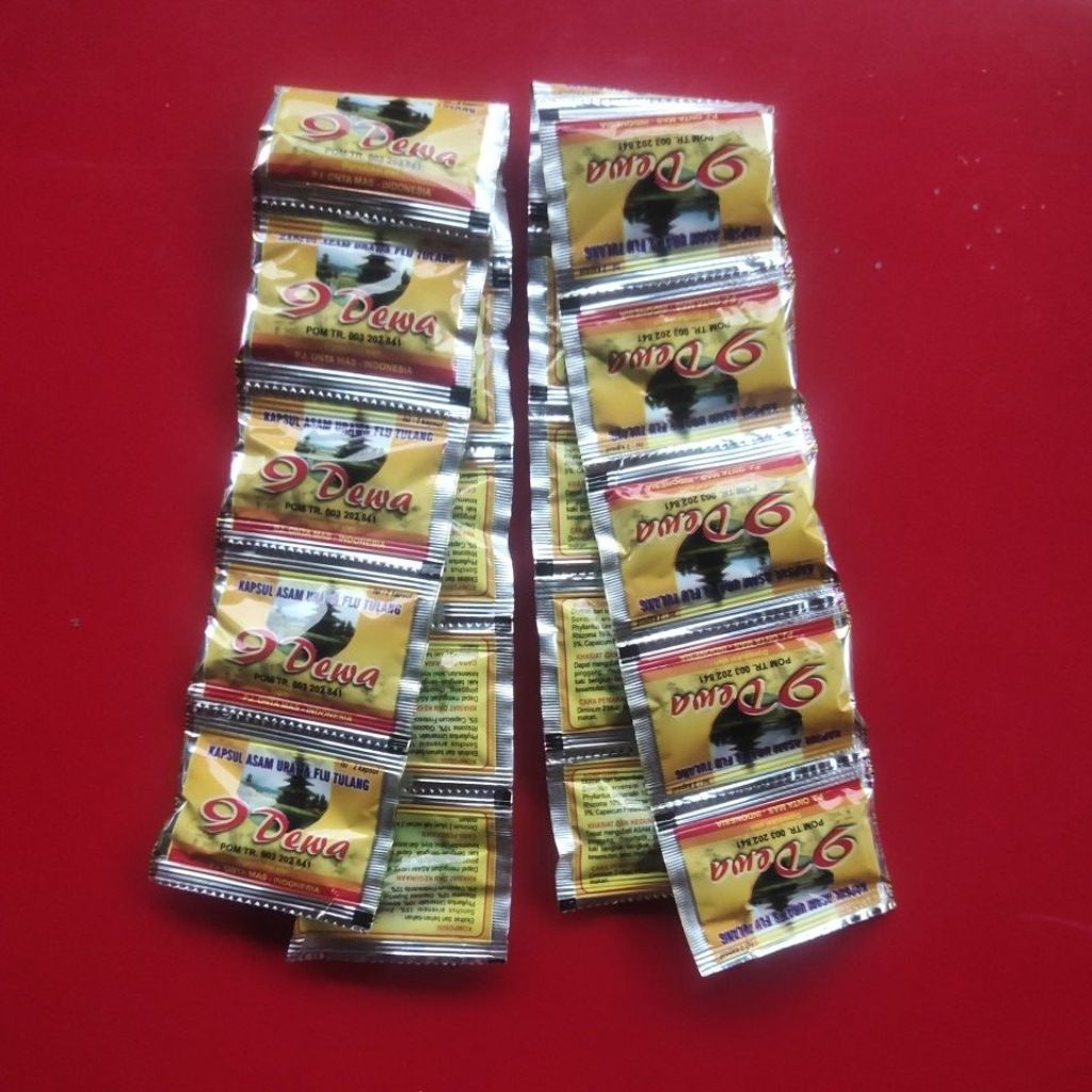 kapsul 9 dewa original tanpa box