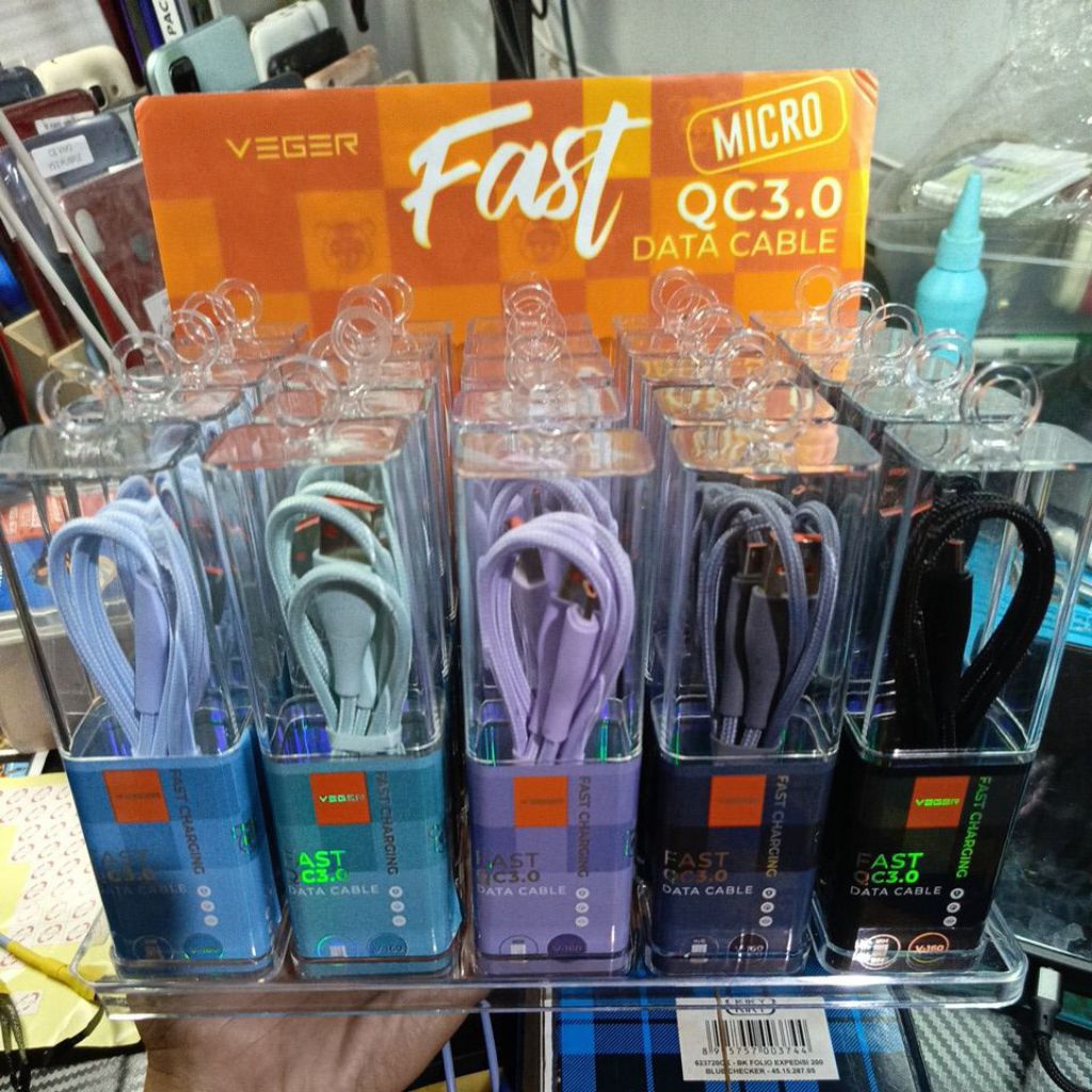 Kabel Data Micro Veger V-160 Fast Qc3.0