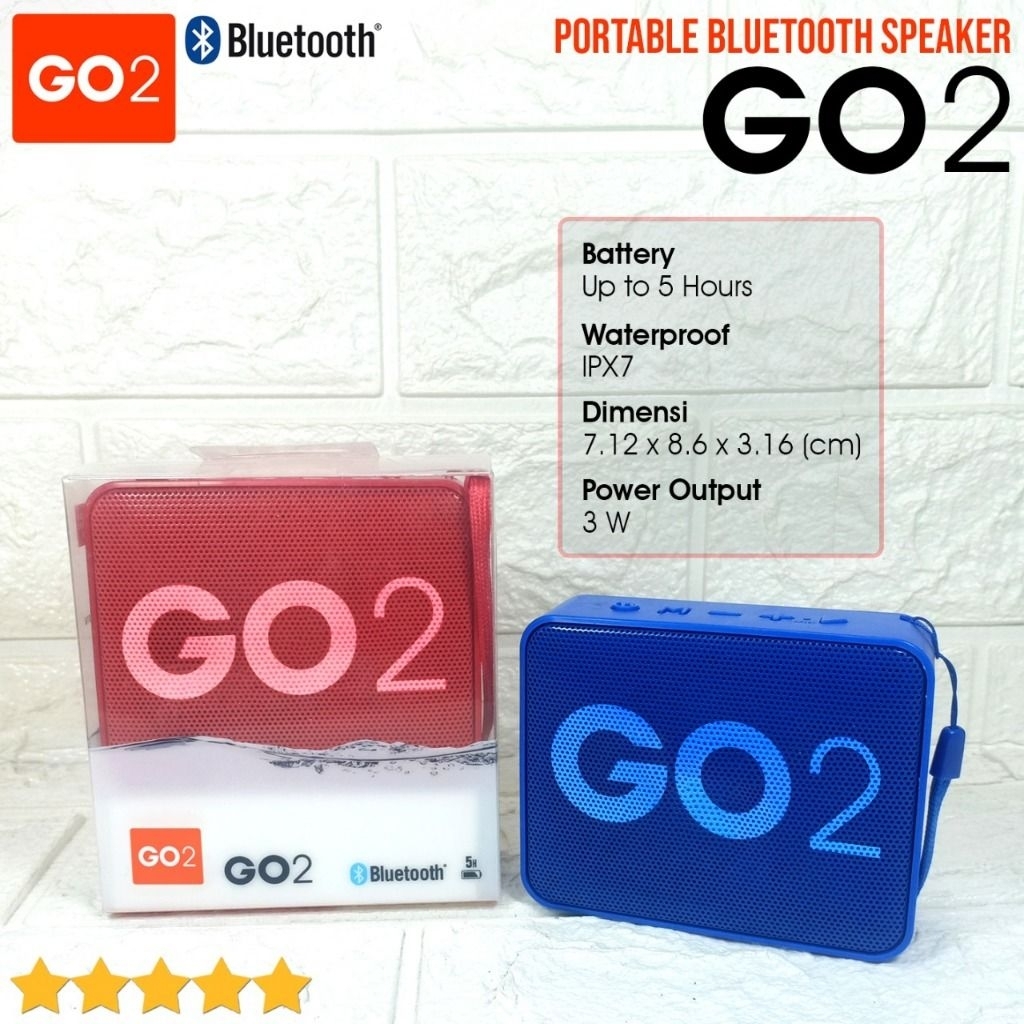 GO 2 speaker bass bluetooth