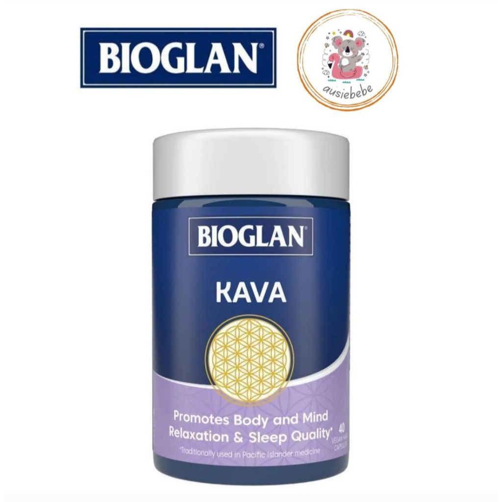Bioglan Kava 40 Capsules