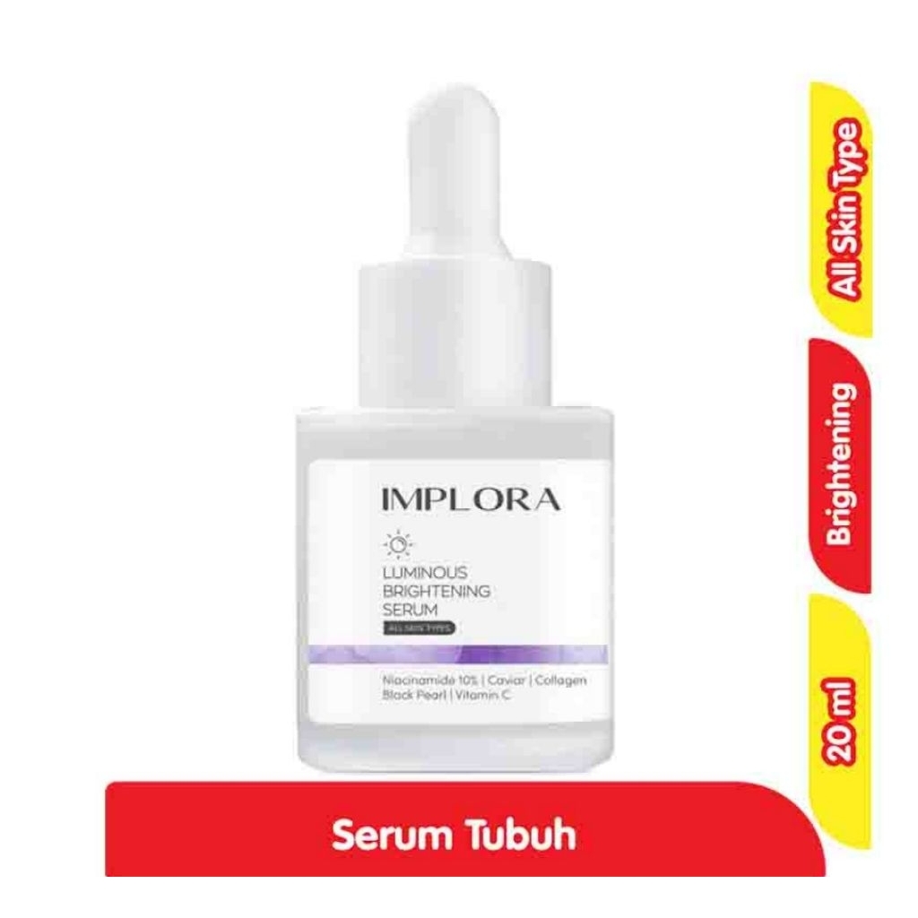 IMPLORA Luminous Brightening Serum 20ml