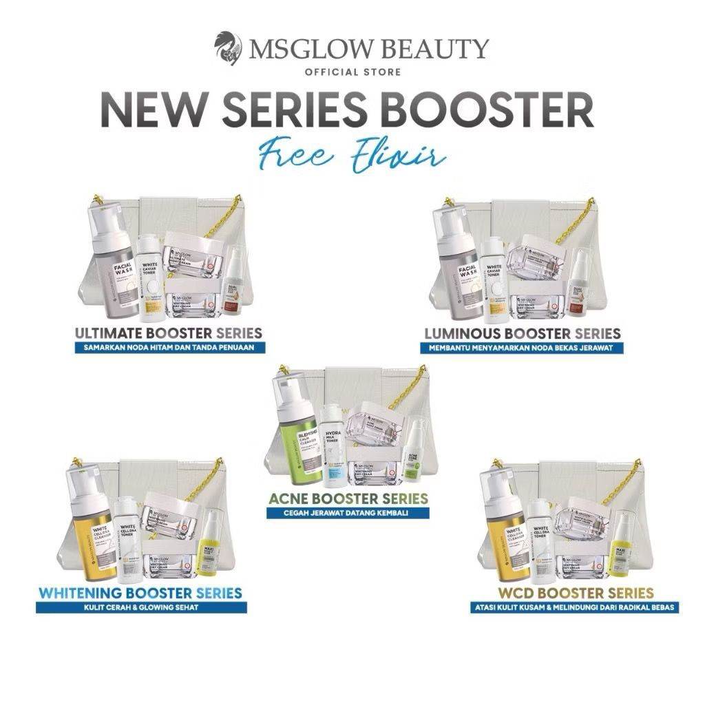 MS GLOW NEW PACKAGE SERIES BOOSTER