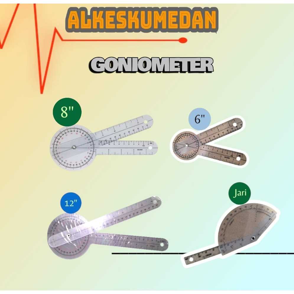 GONIOMETER ALAT UKUR FISIOTERAPI